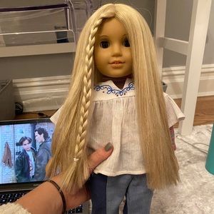 Julie American girl doll w/ dog